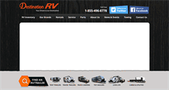 Desktop Screenshot of destination-rv.com