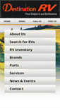 Mobile Screenshot of destination-rv.com